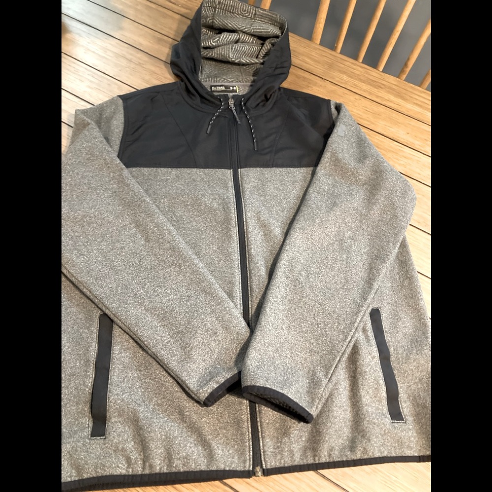 Under Armor zip up loose light weight sweatshirt